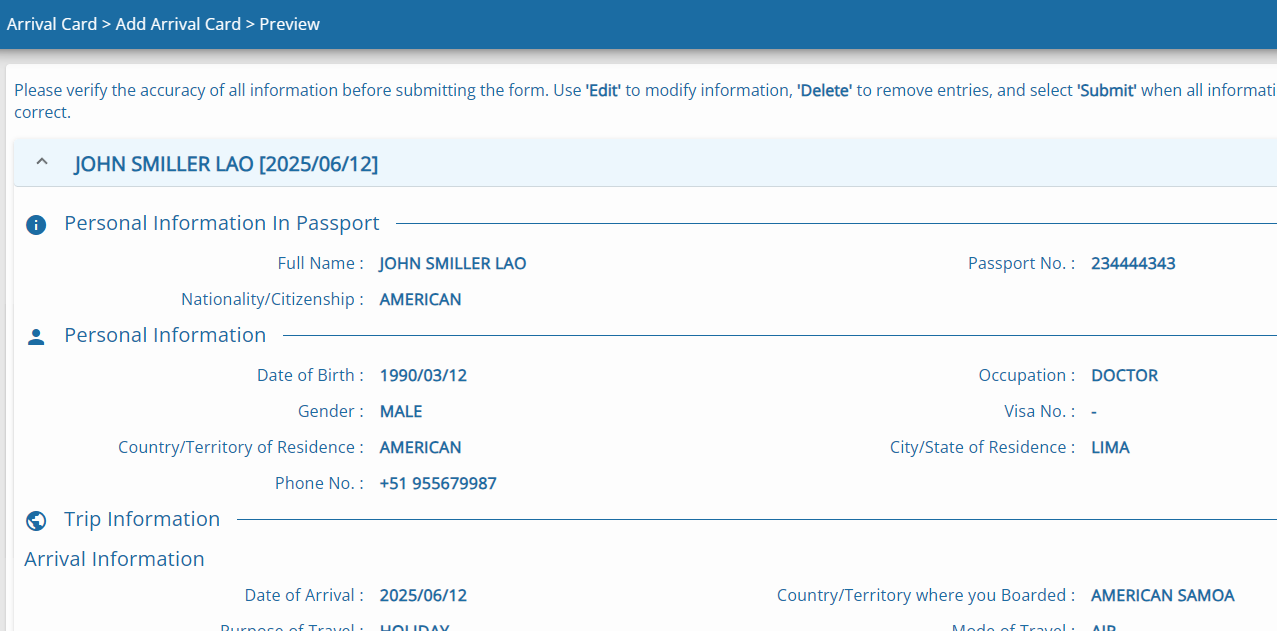 Thailand Immigration